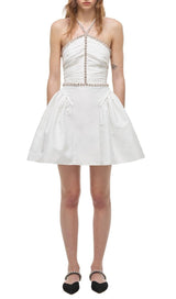 DIAMOND CHAIN DRESS IN WHITE Dresses styleofcb