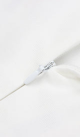 BODYCON SPLIT DRESS IN WHITE Dresses styleofcb