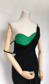 SPLIT MAXI DRESS IN BLACK Dresses styleofcb