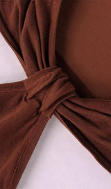 HALTER CUT OUT MIDI DRESS Dresses styleofcb