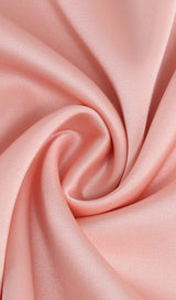 SATIN MATCHING SET MINI DRESS IN PINK DIAMOND styleofcb