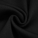 SLIM-FIT CHEST HOLLOW OFF-THE-SHOULDER MAXI DRESS IN BLACK styleofcb