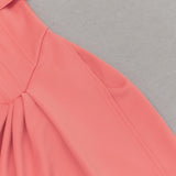 ONE SHOULDER CORSET MIDI DRESS styleofcb