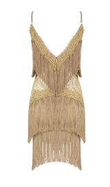 TASSEL LACE MINI DRESS IN PINK Dresses styleofcb