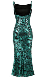 STRIPE MAXI DRESS IN GREEN Dresses styleofcb