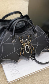 COBWEB CRYSTAL CLUTCH Bags sis label