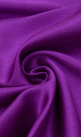 ONE SHOULDER BODYCON MIDI DRESS IN PURPLE Dresses styleofcb