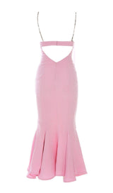STRAPY SLIM MAXI DRESS IN PINK Dresses styleofcb
