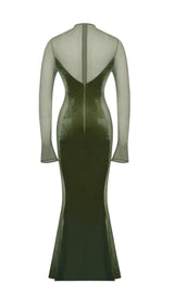 LONG SLEEVES LACE MAXI DRESS styleofcb