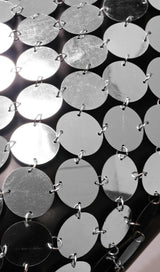 HALTER SEQUIN MIRROR MINI DRESS Dresses styleofcb