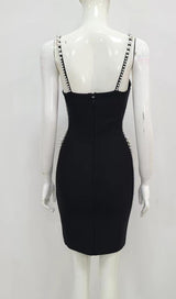 PEARL MINI DRESS IN BLACK Dresses styleofcb