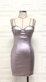 DIAMOND LASER MINI DRESS Dresses styleofcb