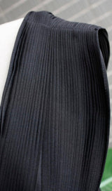 V NECK SLINKY MIDI DRESS styleofcb