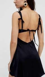 BANDAGE SLEEVELESS MINI DRESS IN BLACK styleofcb