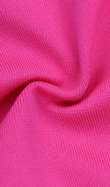 STRAPLESS BANDAGE DRESS IN PINK Dresses styleofcb