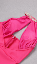 HALTER CUT OUT MIDI DRESS Dresses styleofcb