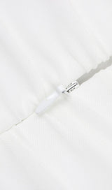 BODYCON BACKLESS MINI DRESS IN WHITE DRESSES styleofcb