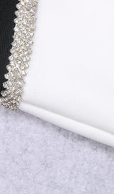 RHINESTONE BANDAGE MINI DRESS styleofcb