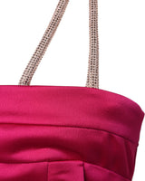 HALTER STRAPLESS MAXI DRESS IN PINK styleofcb