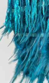 TASSEL FEATHER MINI DRESS Dressers styleofcb