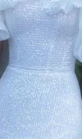 STRAPLESS BUBBLE BACKLESS MAXI DRESS Dresses styleofcb