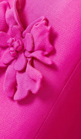 STEREO FLOWER MID-RISE JEANS IN PINK styleofcb