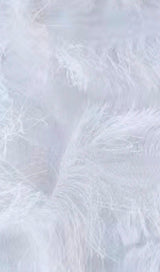 WHITE SLEEVELESS ROUNDNECK HALTERNECK MAXI DRESS styleofcb