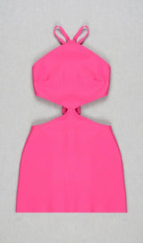 CORSET MINI DRESS IN PINK Dresses styleofcb