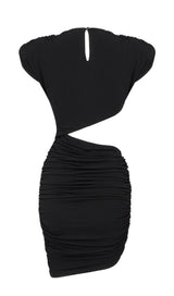CUT OUT RUCHED MINI DRESS Dresses styleofcb
