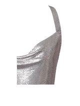 SERENITY SILVER COPPER MESH DRESS Dresses styleofcb