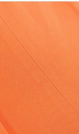 FREYA ORANGE CRYSTAL FRINGE BLAZER DRESS Dresses styleofcb