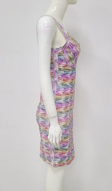 BANDAGE V NECK BODYCON MINI DRESS Dresses styleofcb