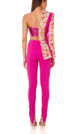 ONE SHOULDER TWO PIECE SET styleofcb