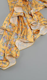 ONE SHOULDER MAXI DRESS IN YELLOW Dresses styleofcb