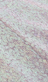 PURPLE ONE SHOULDER SEQUIN FEATHER MINI DRESS Dresses styleofcb