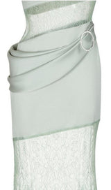 ONE SHOULDER LACE MAXI DRESS Dresses styleofcb