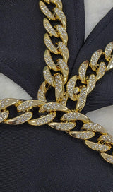 BANDAGE PARTY MINI DRESS IN BLACK styleofcb