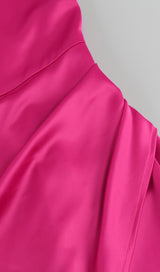 BANDAGE BACKLESS MIDI DRESS IN PINK Dresses styleofcb