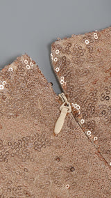 SEQUIN FEATHER MINI DRESS Dresses styleofcb