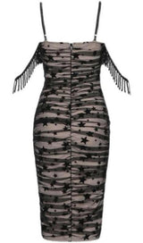 BANDAGE BACKLESS LACE MIDI DRESS Dresses styleofcb