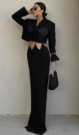 CROPPED OVERSIZED SPIRAL BLAZER styleofcb