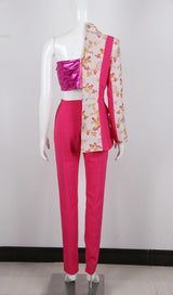 ONE SHOULDER TWO PIECE SET styleofcb