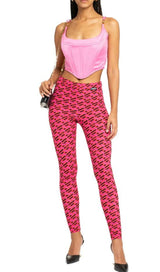 SATIN CORSET STYLE TOP styleofcb