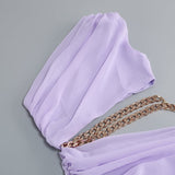 SPLIT MAXI DRESS IN LAVENDER styleofcb