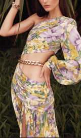 LONG SLEEVE MAXI DRESS IN COLORS Dresses styleofcb