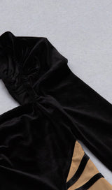 LONG SLEEVE BODYSUIT IN BLACK DRESSES styleofcb