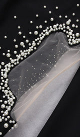PEARL HOLLOW SEXY DRESS IN BLACK DRESSES styleofcb
