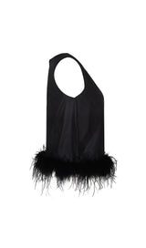 FEATHER TOPS IN LAVENDER Clothing styleofcb