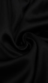 STRAPLESS MIDI DRESS IN BLACK styleofcb