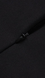 LONG SLEEVE TIGHT BACKLESS DRESS IN BLACK DREESES styleofcb